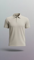 Ivory Sand Performance Polo